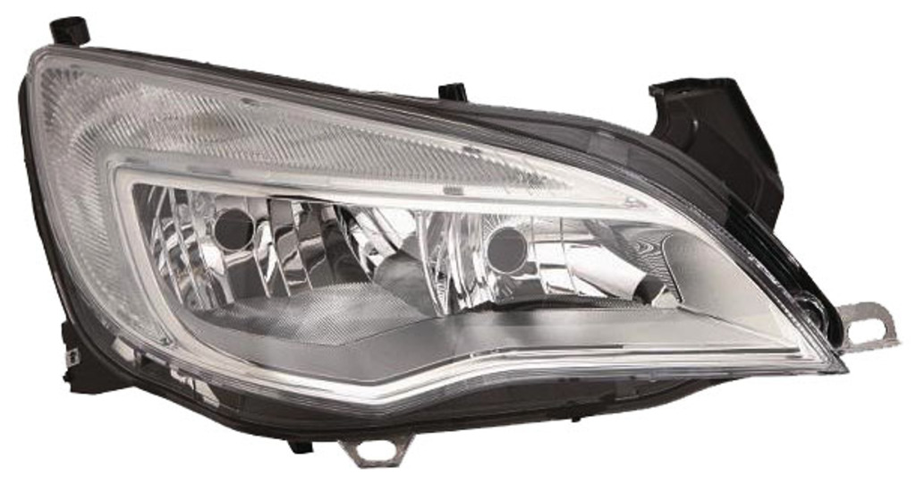 PROIETTORE DESTRO H7+H7 per OPEL ASTRA J, ASTRA J Sports Tourer e ASTRA J Tre...